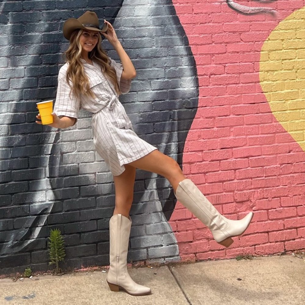 Agency Western Pointed Toe Boot